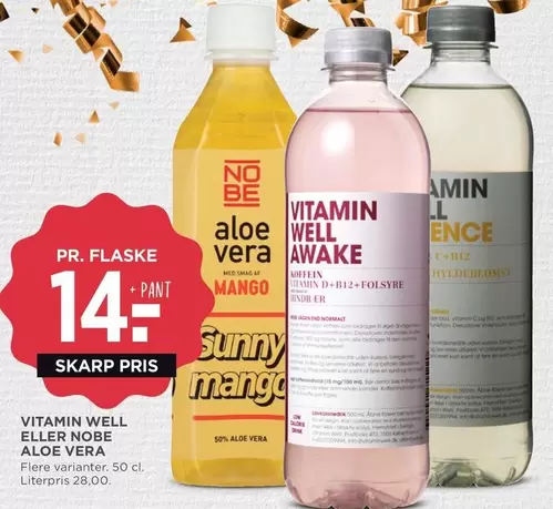 Den - VITAMIN WELL ELLER NOBE ALOE VERA