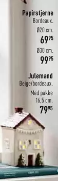 Papirstjerne, Julemand