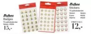 Badges, Stickers