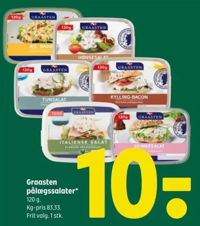 pålægssalater