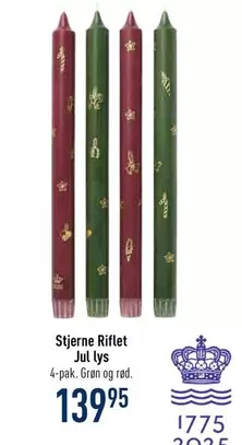 Stjerne Riflet Jul lys