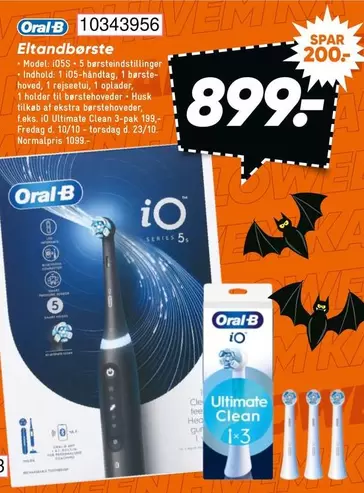 Oral B - Eltandbørste