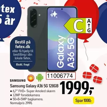 Galaxy -  A36 5G 128GB