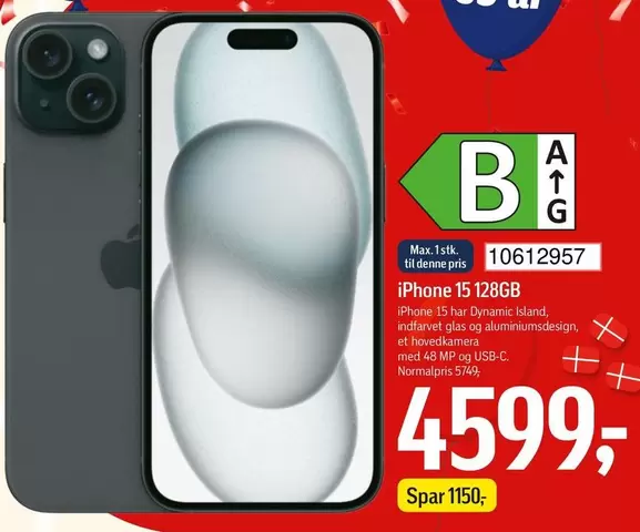 iPhone 15 128GB