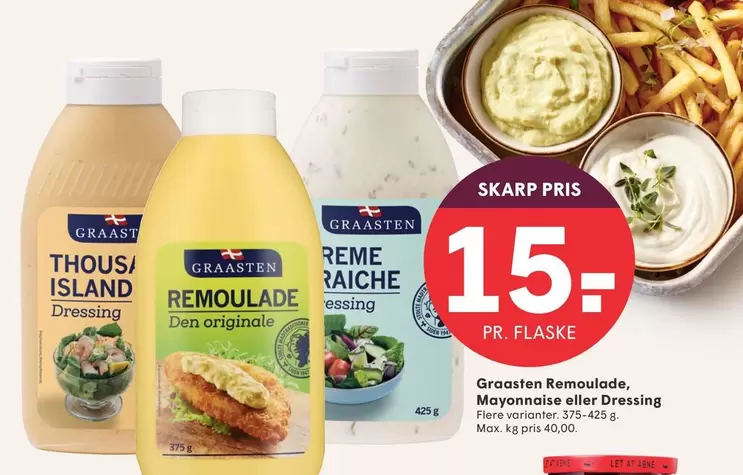 Den - Remoulade, Mayonnaise eller Dressing