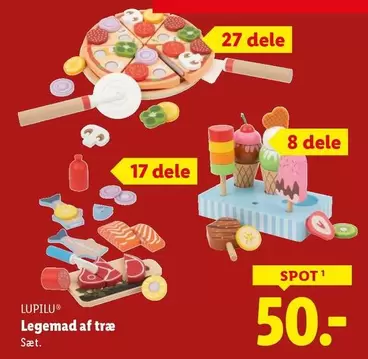 Legemad af træ
