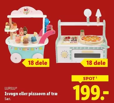Isvogn eller pizzaovn af træ