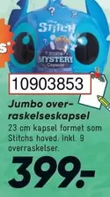 Stitch - Jumbo overraskelseskapsel