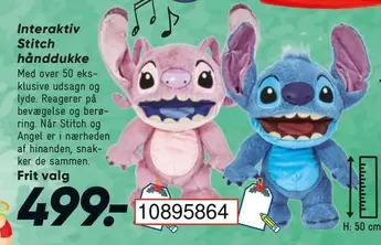 Stitch -  hånddukke