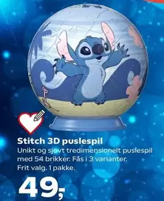 Stitch -  3D puslespil