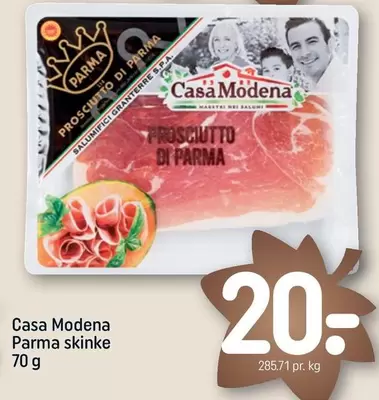 Parma skinke