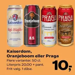 Oranjeboom eller Praga