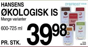 ØKOLOGISK IS