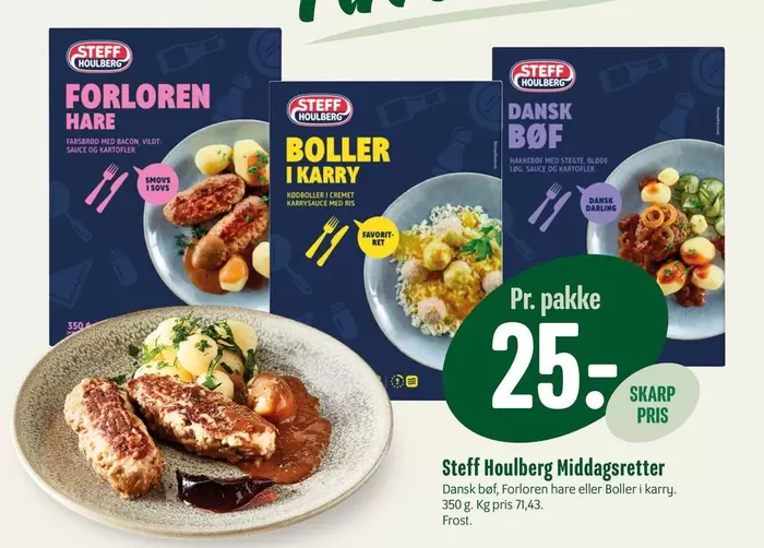 Dansk bøf, Fortoren hare eller Boller i kamy
