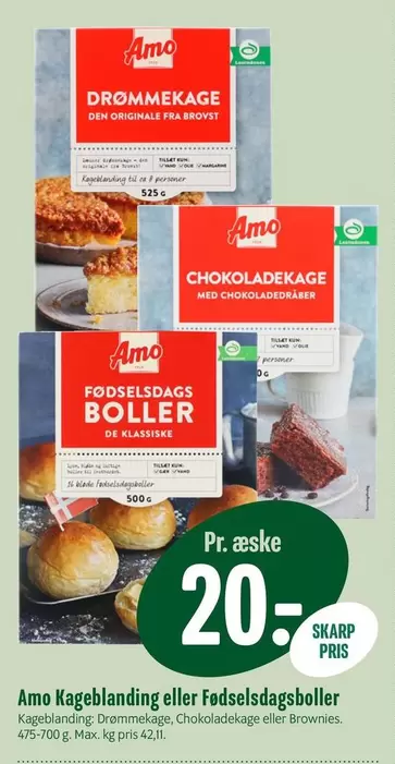 Den - Kageblanding eller Fødselsdagsboller