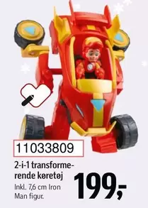 Iron Man - 2-i-1 transformerende køretøj