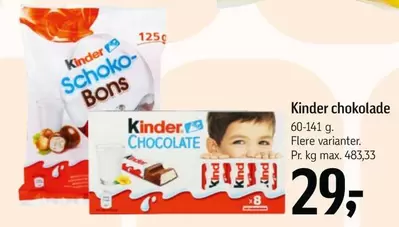 Kinder - Chokolade