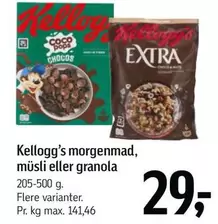 Granola - morgenmad, müsli eller granola
