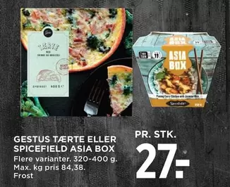 TÆRTE ELLER SPICEFIELD ASIA BOX