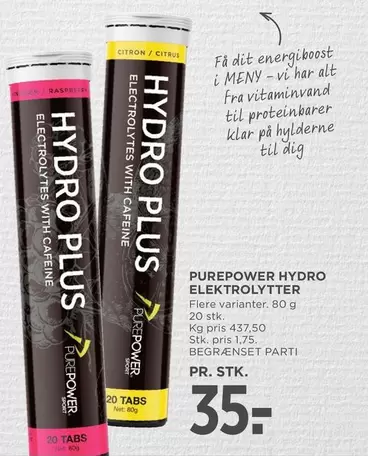 HYDRO ELEKTROLYTTER
