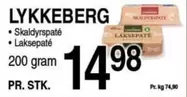 Skaldyrspaté, Laksepaté