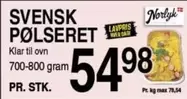 SVENSK PØLSERET
