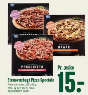 Stenovnsbagt Pizza Speciale