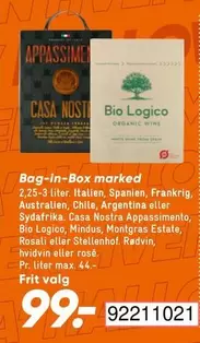 Bio - Bag-in-Box marked