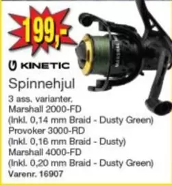 Marshall - Spinnehjul