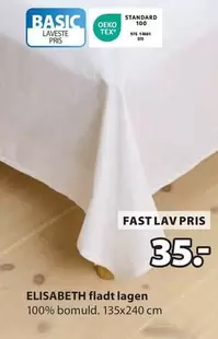 ELISABETH fladt lagen
