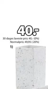 tandbørsteglas