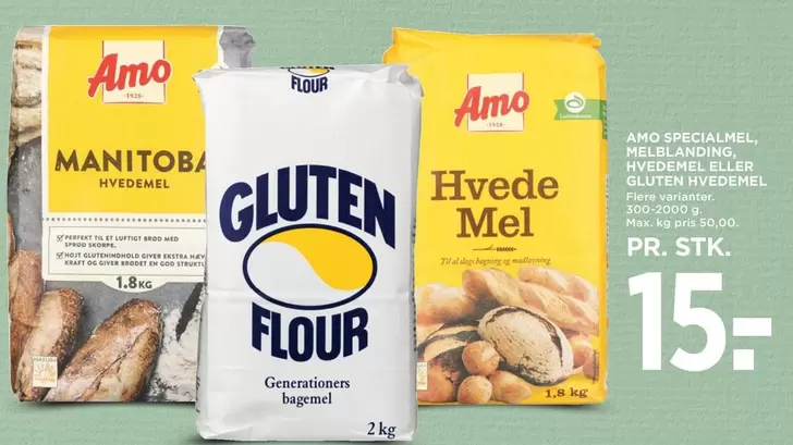 SPECIALKEL HELBLANDING, HVEDEMEL ELLER GLUTEN HVEDEMEL