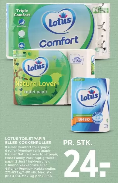 TOILETPAPIR ELLER KØKKENRULLER