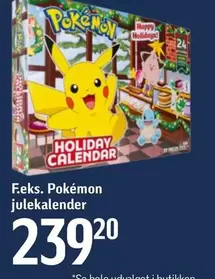 Pokémon julekalender