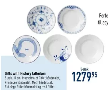 Gifts with History tallerken