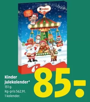 Kinder - Julekalender
