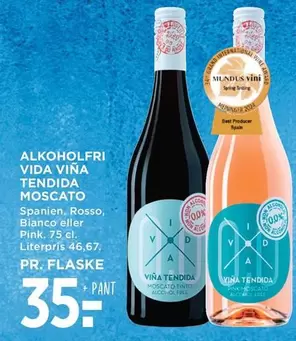 VIDA VIÑA TENDIDA MOSCATO