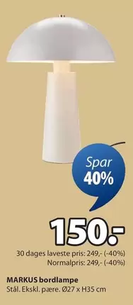 Bordlampe