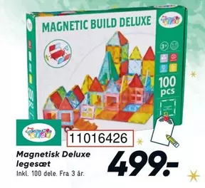 Magnetisk Deluxe legesæt