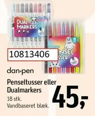 Penseltusser eller Dualmarkers
