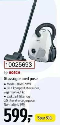 Bosch - Støvsuger med pose