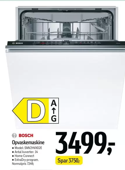 Bosch - Opvaskemaskine