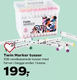 Twin Marker tusser