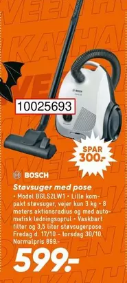 Bosch - Støvsuger med pose