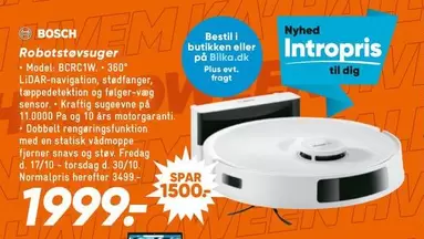 Bosch - Robotstøvsuger