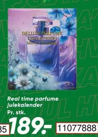 Real time parfume julekalender