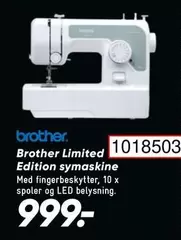 Limited Edition symaskine
