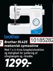 RL425 mekanisk symaskine