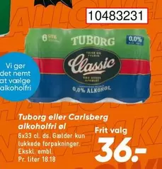 Carlsberg - alkoholfri øl