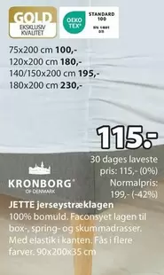 JETTE jerseystræklagen